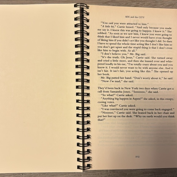 Secret Journal “Sex and the City” 📚 Handmade Journal from an old book - Picture 5 of 7